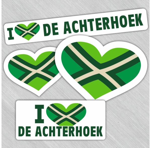 i love de achterhoek stickerset