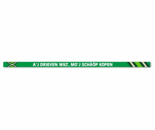 Kentekenplaat sticker A-j drieven wilt, mo'j schaop kopen - Afbeelding 2
