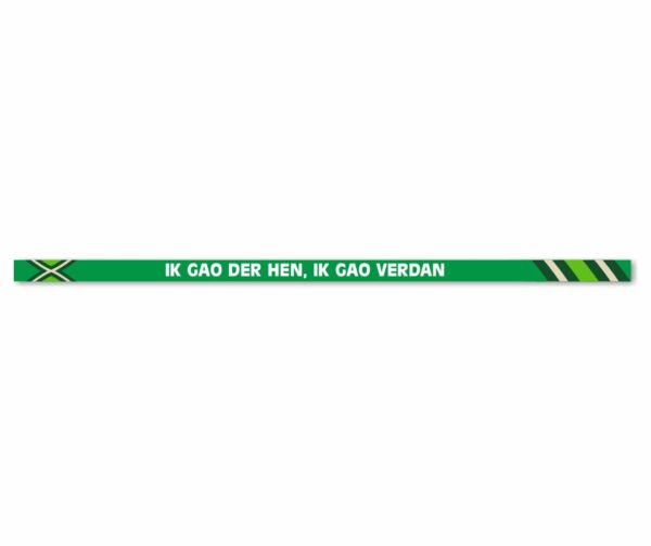 Kentekenplaat sticker Ik gao der hen, ik gao verdan - Afbeelding 2