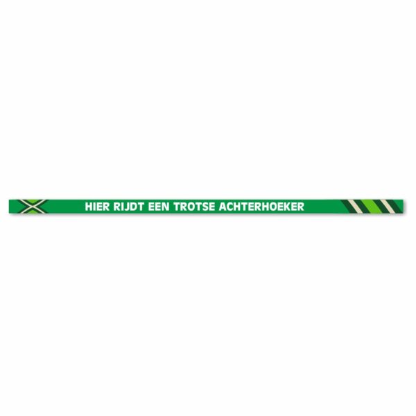 Kentekenplaat sticker Hier rijdt een trotse Achterhoeker - Afbeelding 2