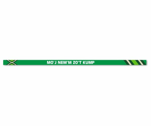 Kentekenplaat sticker Mo'j nem'm zo't kump - Afbeelding 2