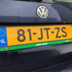 kentekenplaat sticker goed gaon